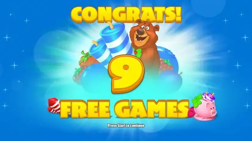 Bear’s Tricks slot screenshot 4
