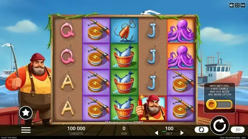 Blast the Bass slot screenshot 