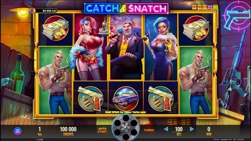 Catch & Snatch slot screenshot 1