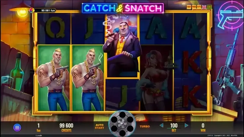 Catch & Snatch slot screenshot 2