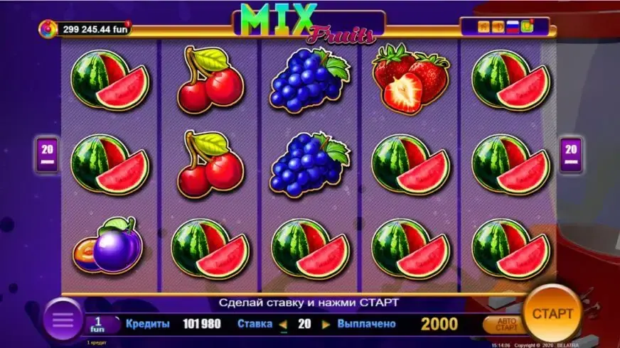 Mix Fruits slot screenshot 