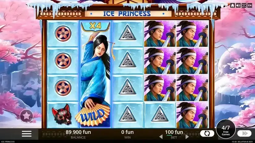 Ice Princess slot screenshot 4