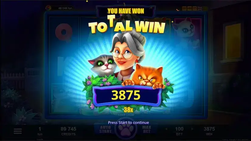 Lucie’s Cats slot screenshot 6