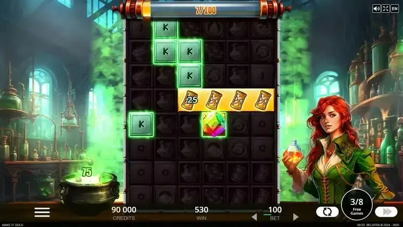 Make It Gold slot screenshot 