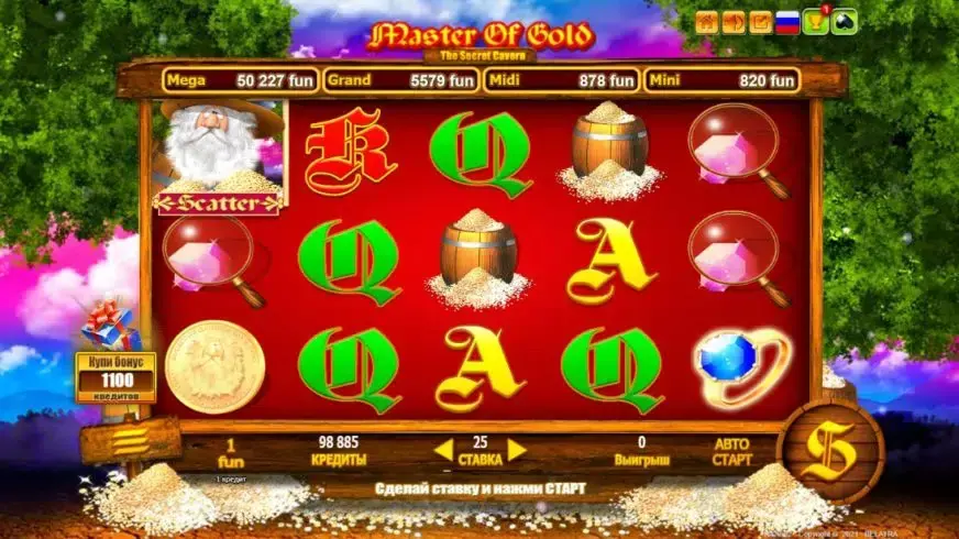 Master Of Gold slot screenshot 1