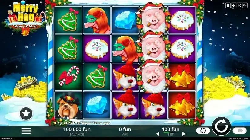 Merry Hog slot screenshot 1