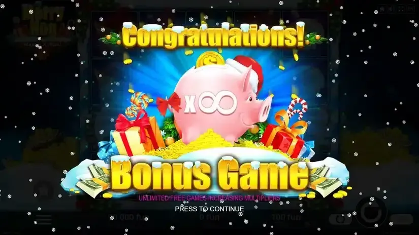 Merry Hog slot screenshot 3