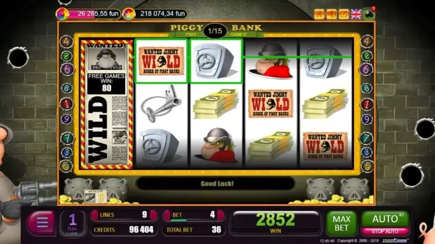 Piggy Bank slot screenshot 3
