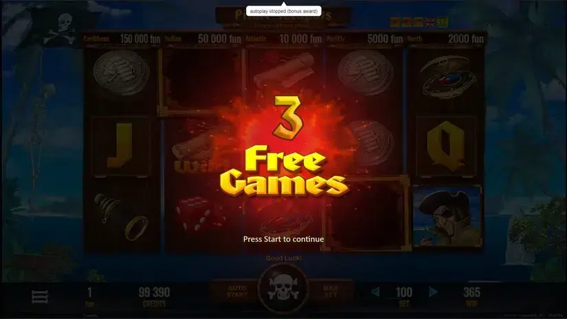 Pirate JackPots slot screenshot 4