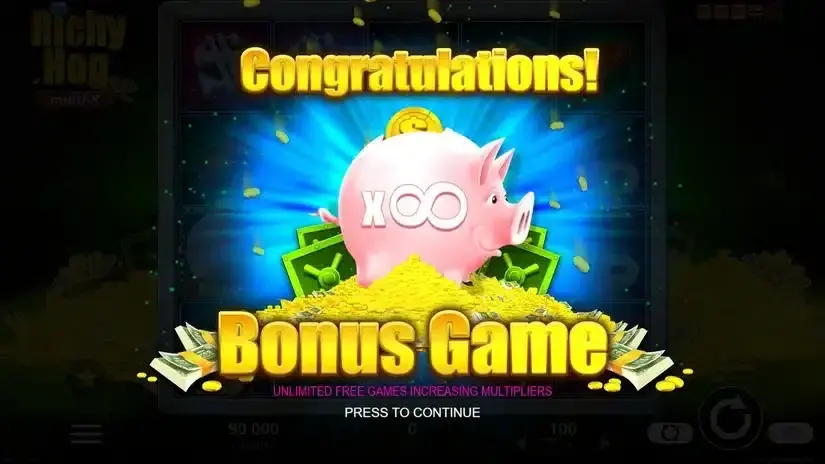 Richy Hog slot screenshot 3