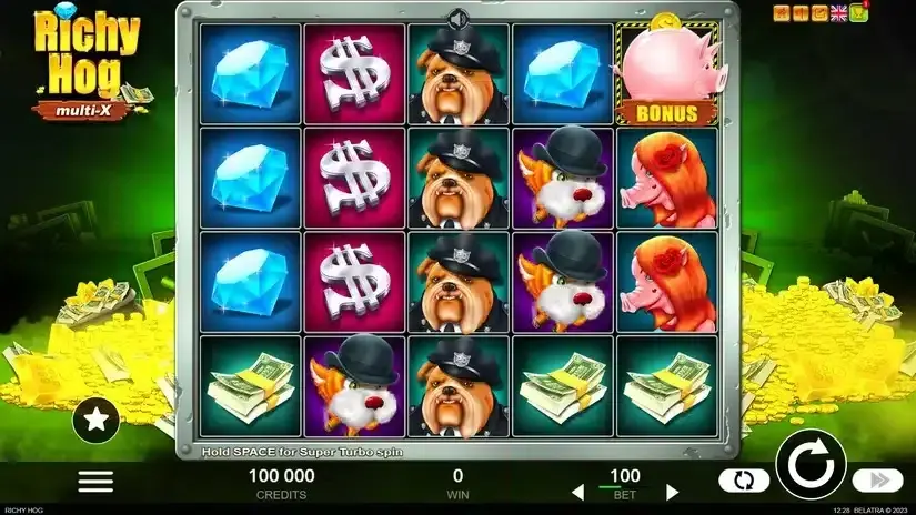 Richy Hog slot screenshot 1