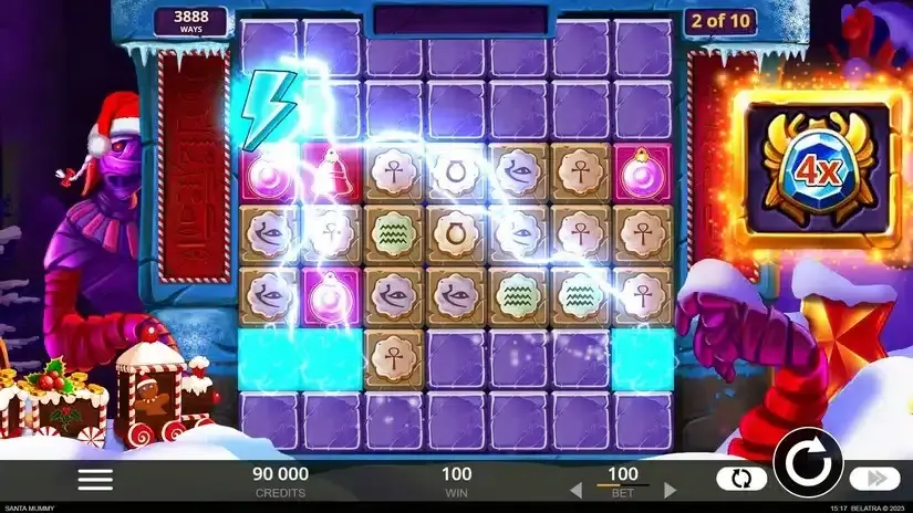 Santa Mummy slot screenshot 5