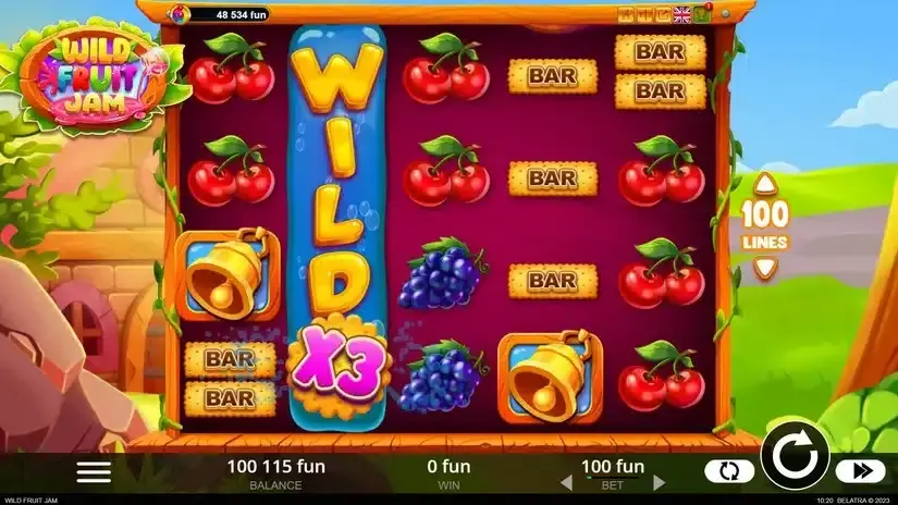 Wild Fruit Jam slot screenshot 