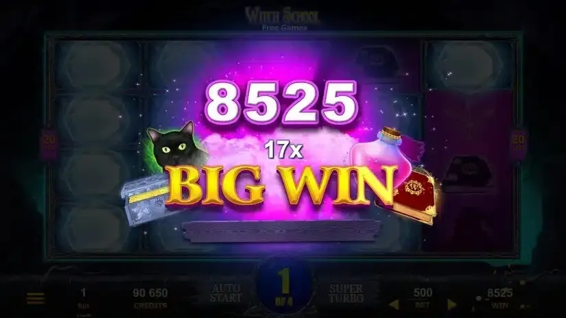 Witch School slot screenshot 7