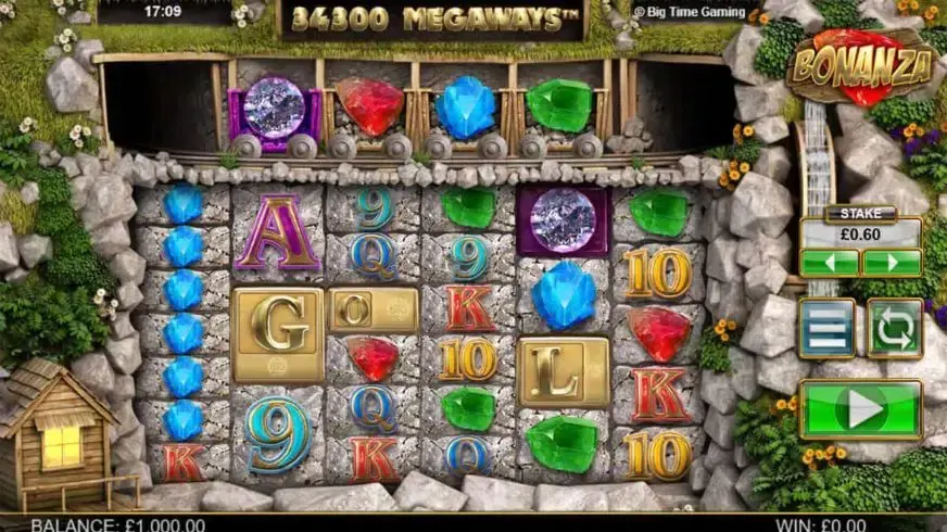 Bonanza slot screenshot 1