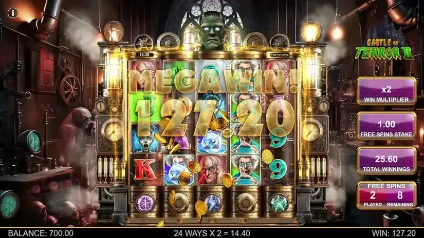 Castle of Terror 2 slot screenshot 6