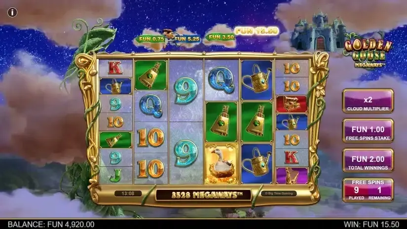 Golden Goose Megaways slot screenshot 4
