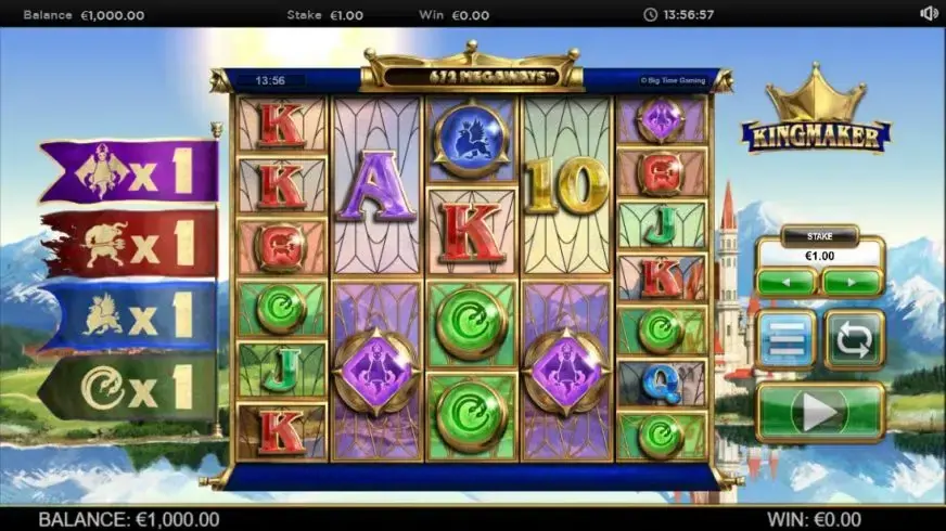 Kingmaker slot screenshot 1