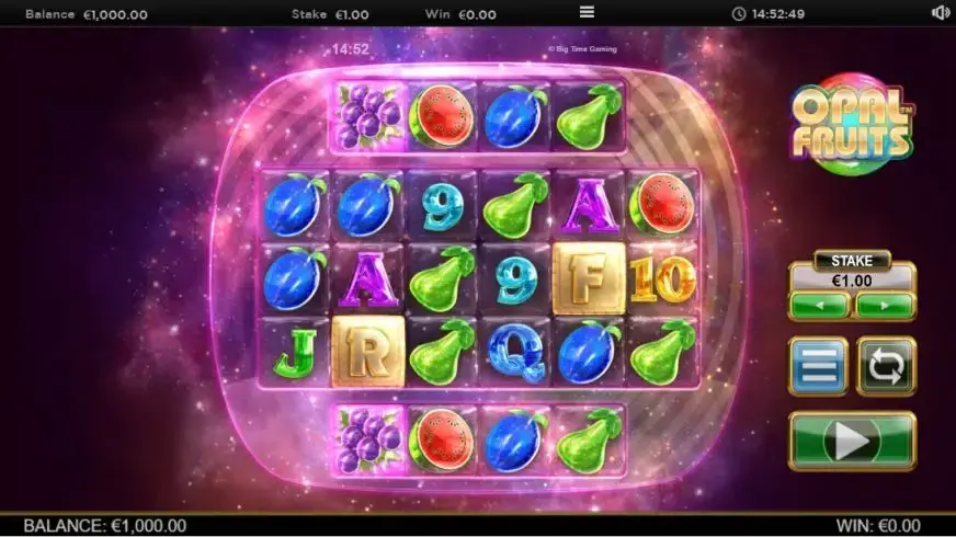 Opal Fruits slot screenshot 1