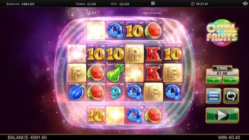 Opal Fruits slot screenshot 4