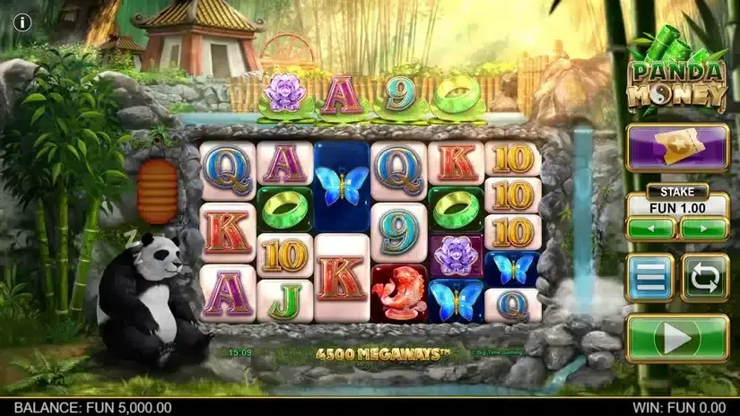 Panda Money Megaways slot screenshot 1