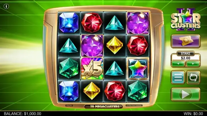 Star Clusters 2 slot screenshot 1