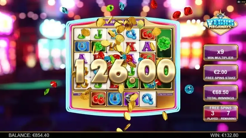 Vegas Megaways slot screenshot 6