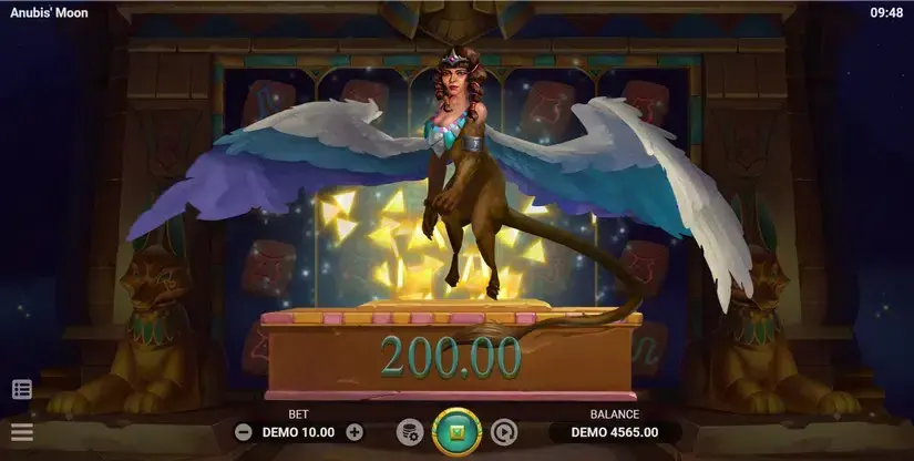 Anubis Moon slot screenshot 5