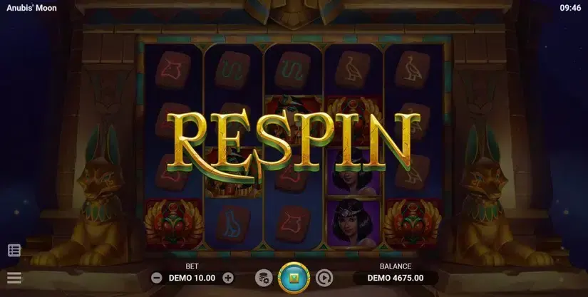 Anubis Moon slot screenshot 2