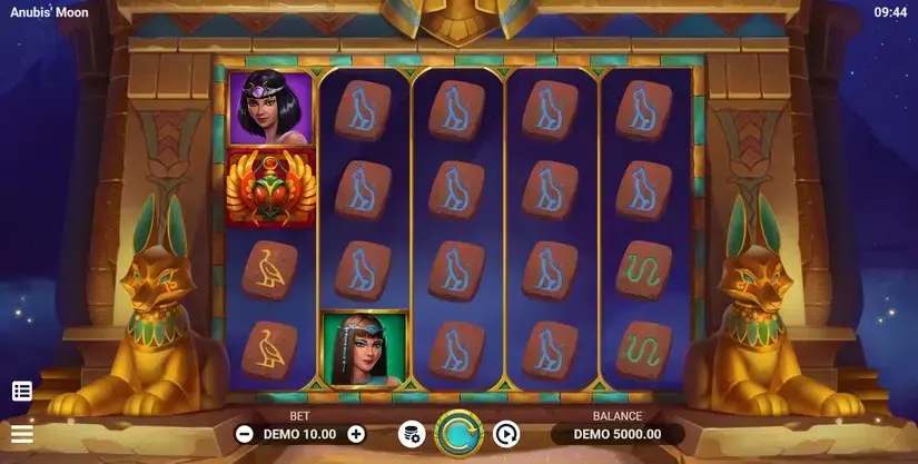 Anubis Moon slot screenshot 1