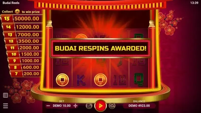 Budai Reels slot screenshot 5