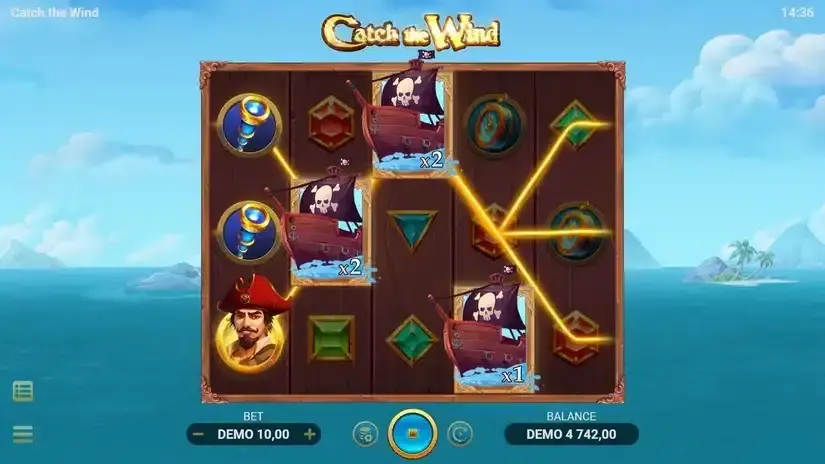 Catch the Wind slot screenshot 3