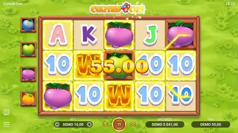 Cursed Can slot screenshot 2