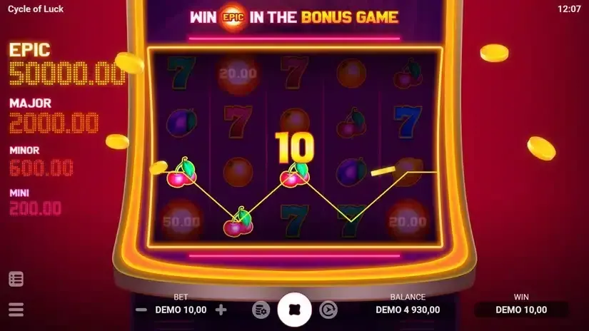 Cycle of Luck slot screenshot 2