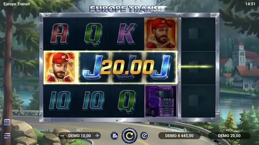 Europe Transit slot screenshot 4