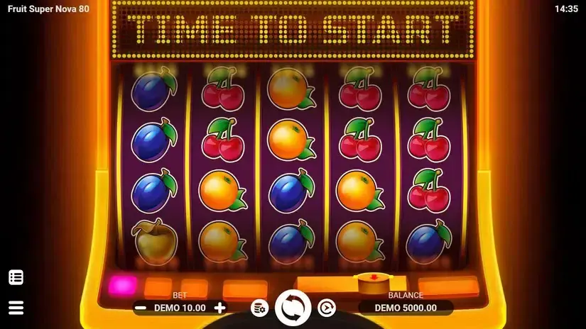 Fruit Super Nova 80 slot screenshot 1