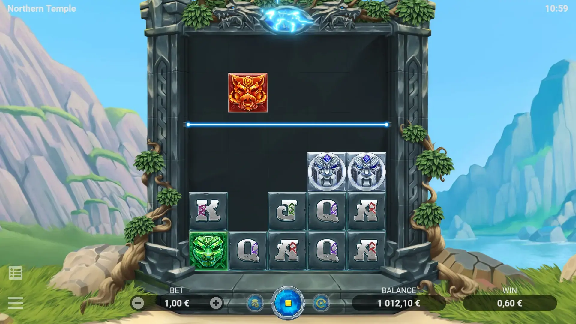 Northern Temple slot screenshot 4
