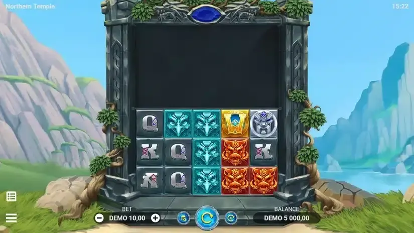 Northern Temple slot screenshot 1