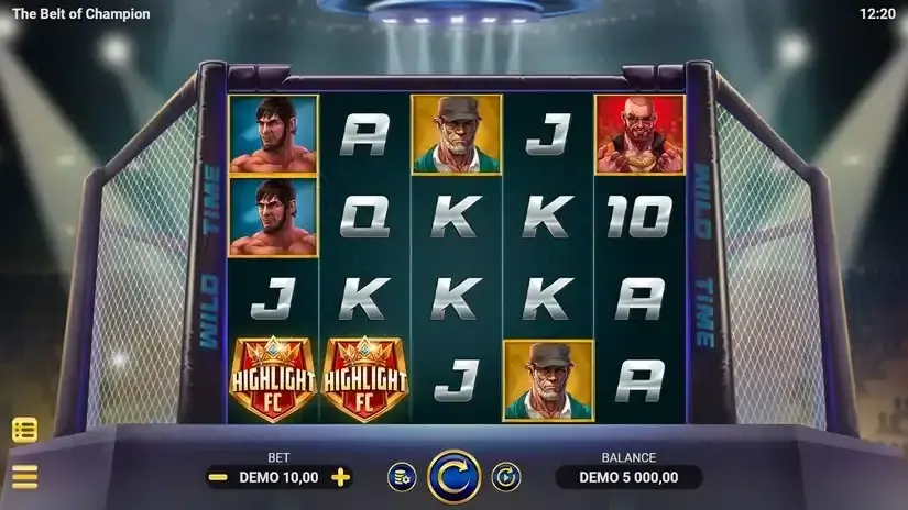 The Belt of Champion slot screenshot 1