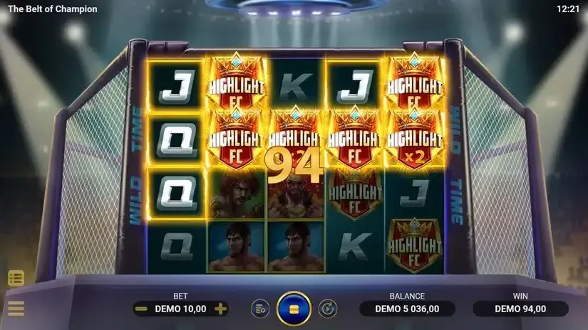 The Belt of Champion slot screenshot 3