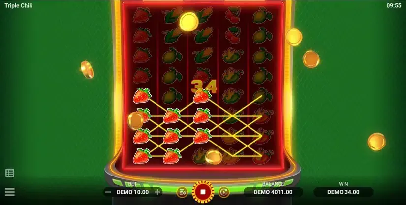 Triple Chili slot screenshot 4