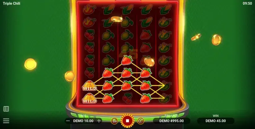 Triple Chili slot screenshot 2