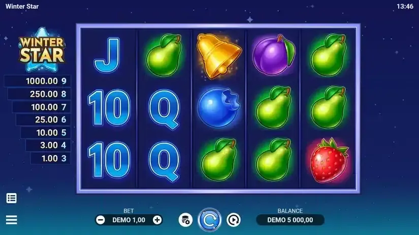 Winter Star slot screenshot 