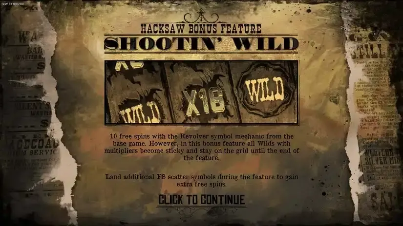 2 Wild 2 Die slot screenshot 3