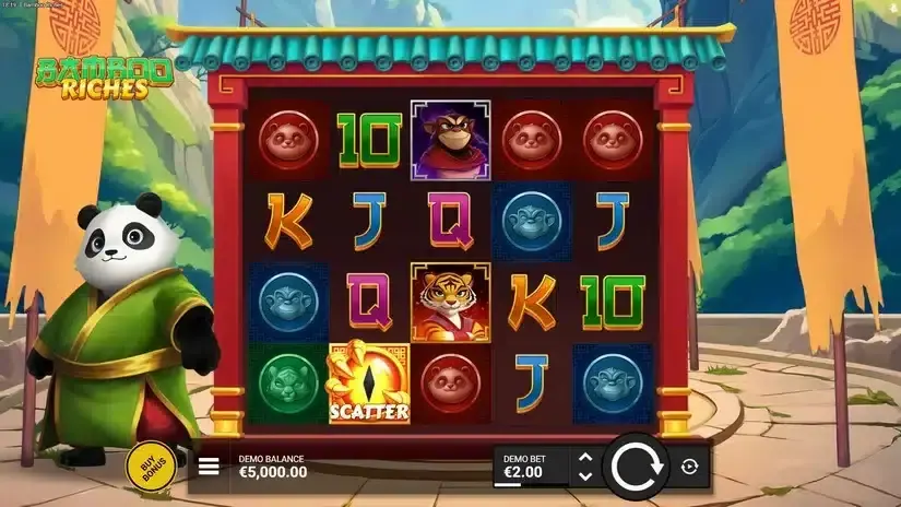 Bamboo Riches slot screenshot 1