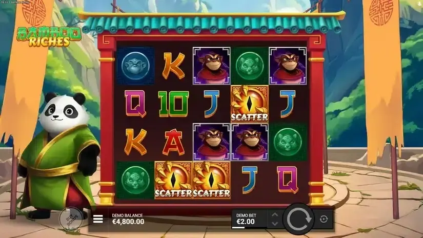 Bamboo Riches slot screenshot 3