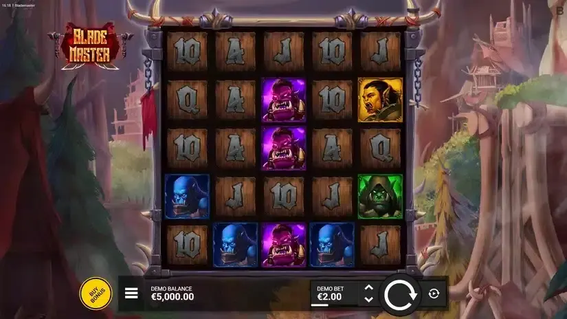 Blade Master slot screenshot 