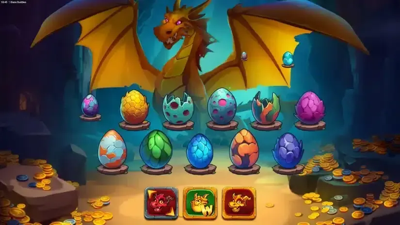 Blaze Buddies slot screenshot 2