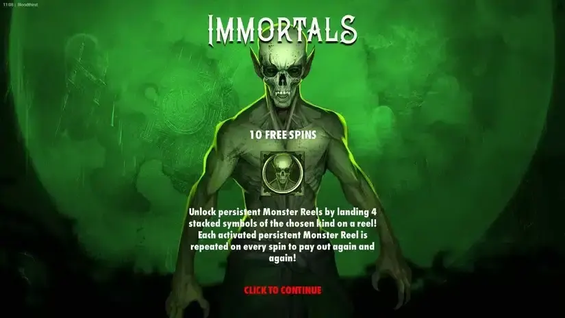 Bloodthirst slot screenshot 3