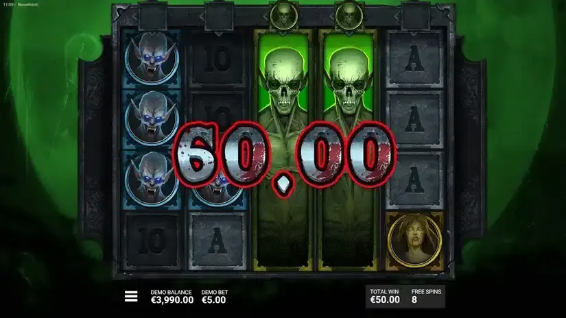 Bloodthirst slot screenshot 5